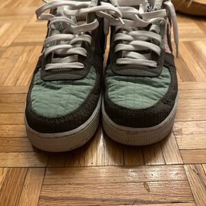 Kids Green and Black Sneakers